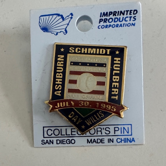 Collector's Pins Set with Red and Gold Accents - Picture 2 of 4
